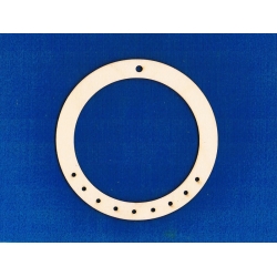 Łapacz snów - 13cm , szerokość obręczy 1,5 cm ( koło ,obręcz 13cm) sklejka,makrama